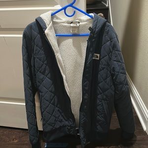 Northface zip up fleece jacket.